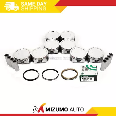 Pistons W/ Rings Fit 99-03 Chevrolet Express 2500 Silverado GMC Hummer 6.0L OHV • $189.95