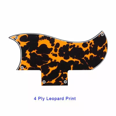 For US Epiphone G400 Pro Guitar Pickguard Scratch Plate Leopard Print  • $8.39