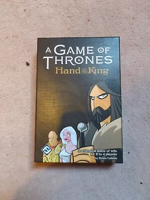 A Game Of Thrones: Hand Of The King - Fantasy Flight Card Game Preowned Complete • £0.99