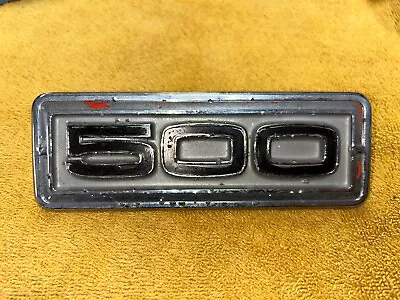 1967 Mopar Dodge Coronet 500 Trunk Lid Emblem Rear Deck Badge Ornament • $24.99