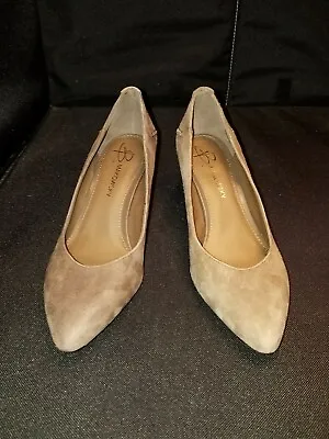 NWOB~ B MAKOWSKY 6M~ Brown SUEDE Pumps CUBAN STYLE 2.5  HEELS Pointed Toe Shoes  • $17.99
