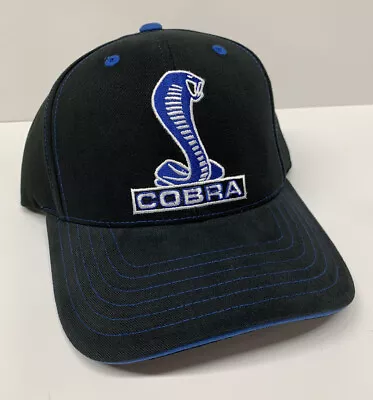 Licensed Rare Brand New Ford Mustang Cobra Embroidered Logo Hat Cap • $37.08