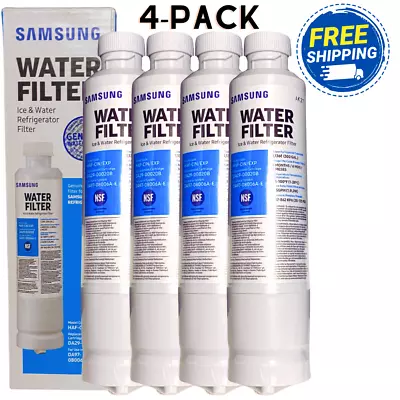 4-Pack DA29-00020B Samsung HAF-CIN/EXP Refrigerator Water Filter Replacement New • $33.97