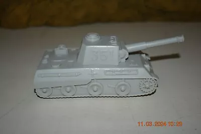 Vintage Marx Desert Fox Playset 4178 M.O. Light Gray German #351 Tank #3 • $9.99