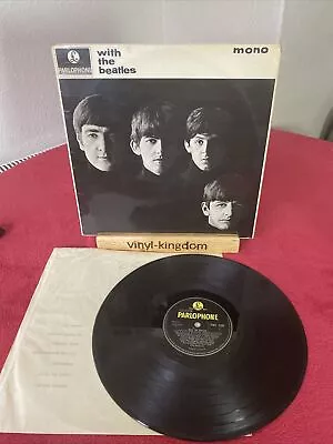£67.50 • Buy The Beatles With The Beatles Parlophone PMC 1206 First Pressing UK Vinyl LP 1963