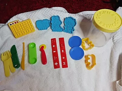 Vintage Toy Doh Cookie Cutter Lot & Other Accessories Wilton Play-Doh McDonalds • $25