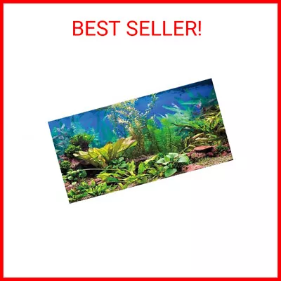 AWERT 48x24 Inches Aquarium Background Aquatic Plant River Bed & Lake Fish Tank • $14.63