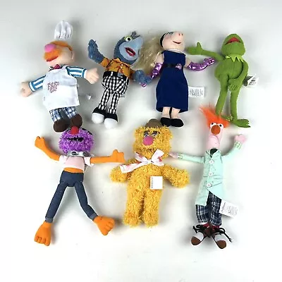 Vintage 2004 Sababa Toys The Muppet Show Mini Plush Set 7 Kermit Piggy Gonzo 9” • $89.95