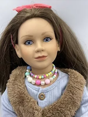 My Twinn Doll 23 -light Brown Bob Hair Blue Eyes-1999  Poseable. • $49.99