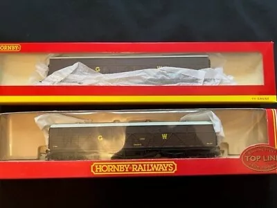 £22 • Buy Hornby Pack Of 2 GWR Wagons. Siphone G Bogie Wagon, GWR Bogie Milk VanG1359
