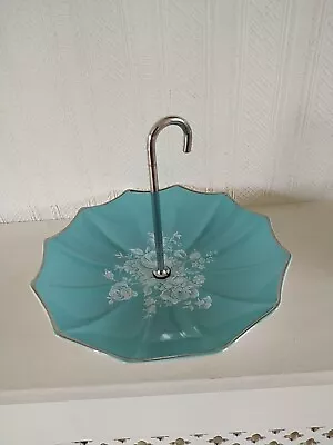 Staffordshire  Midwinter Style Craft  Cake Stand  Umbrella Shape See Photos • £18.50