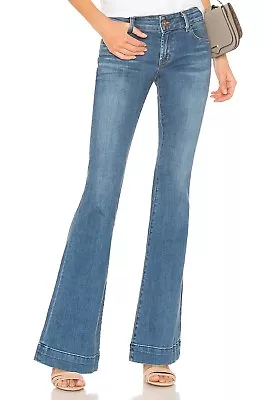 J BRAND Hollywood Celebrity Fav LoveStory Flare Lovesick Blue Jeans Pants NEW • $210.80