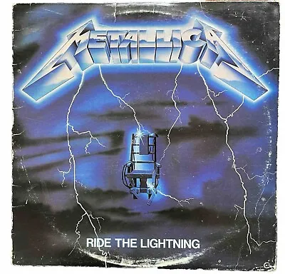 Metallica Ride The Lightning Vinyl LP 1984 Megaforce Records MRI769 First Press • $175