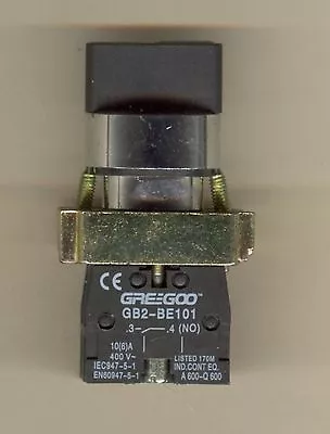 Greegoo GB2-BD33 3-Position Maintained Selector Switch W/ 2NO Contact Blocks Xb2 • $8.95