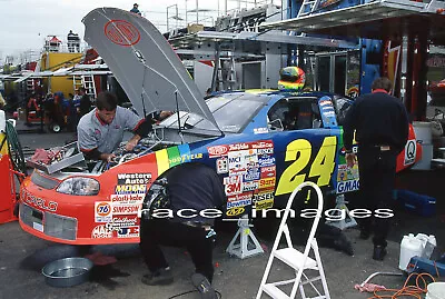 1997 NASCAR -- Jeff Gordon #24 DUPONT  Rainbow Warrior  #20 -- 35mm RACING SLIDE • $12.99
