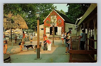 Hershey PA-Pennsylvania Hershey Park Animals Among The Guests Vintage Postcard • $7.99