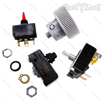 MotorGuide Switch Replacement Kit + Knob (5-Speed Foot Pedal Trolling Motor)  • $56.98