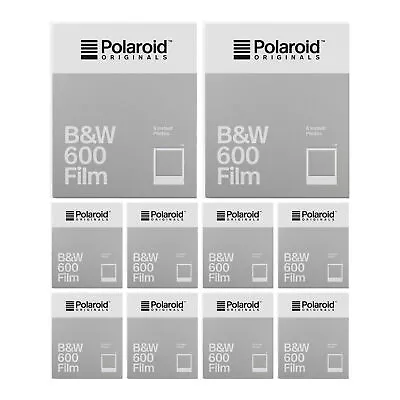 Polaroid Originals Classic B&W Instant Film For 600 Cameras 80 Exposures • $179.99