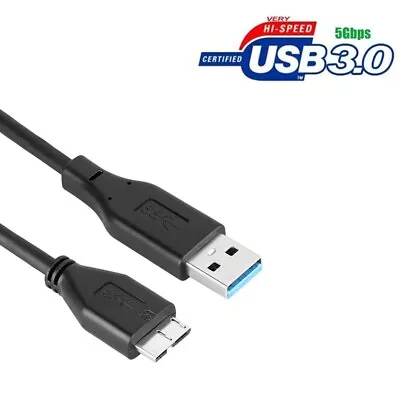 Usb3.0 Data SYNC Cable For Toshiba Canvio Connect HDTC707XS3A1 HDTC707XW3A1 50cm • $4.32