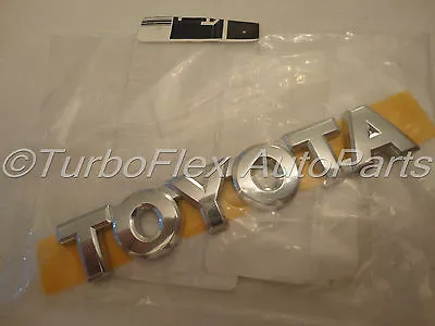 Toyota MR2 00-05 Spyder Rear Trunk TOYOTA Emblem Badge Genuine OEM 75443-20610 • $39.99