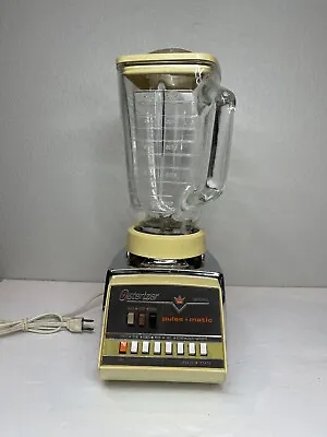 Vintage Osterizer Imperial Blender Pulse Matic 7 Speed Model 658 Series A • $30
