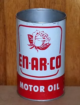 Rare Canadian EN-AR-CO White Rose 1 Imp. Qt Motor Oil Tin Can FREE SHIPPING!  • $145.83