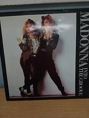 MADONNA Vinyl Into The Groove Original 1985 UK Vinyl Record 12 Inch Maxi Single • £4.50