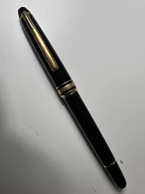 MONTBLANC MEISTERSTUCK FOUNTAIN PEN 4810 14K 585 NIB Gold Trim • $100