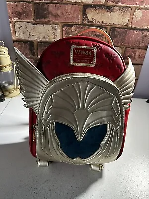 Wonder Woman Ww84 Loungefly Bag Cosplay Backpack Rucksack With Wings • £59.95