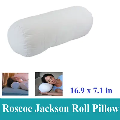Jackson Roll Pillow - Lumbar Roll Lower Back Support Knee Bolster Pain Relief • $31.95