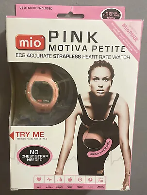 MIO Motiva Pink Petite Heart Rate Women's Watch Monitor NEW *FREE SHIPPING* • $49.26