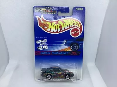 Hot Wheels 1997 Blue Porsche 930 Rockin Rods Series #572 • $1