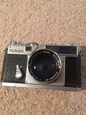 $2250 • Buy Nikon SP W/Nikkor 50mm F/1.4 Film Camera Sheedy/Long World Renown Photographer