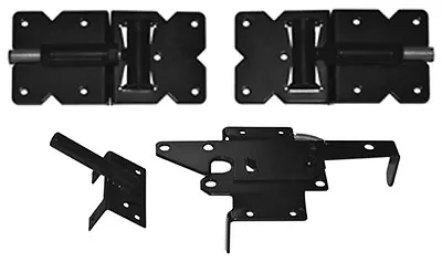 VINYL FENCE SINGLE GATE KIT: Incudes Gate Hinges Latch & Self Drilling Screws • $44.95