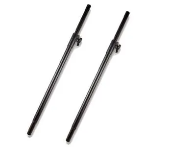 Pair Of Dj Pa Adjustable Speaker Satellite Poles 35mm Sound Audio • £29.90