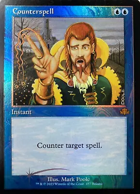 Mtg - Counterspell - Foil Promo - Magic The Gathering - New - Pack Fresh • £5.50