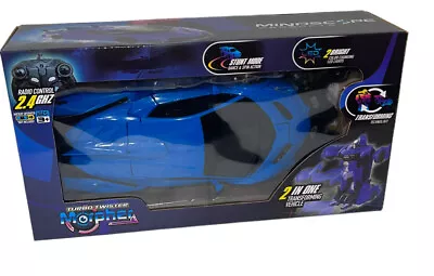 Mindscope Products Turbo Twister Morpher Radio Controlled Car & Robot Blue • $18.69