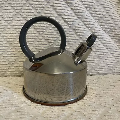 Mid-century Modern Whistling Tea Pot Kettle Copper Rein Kupfer Planboden Wagner • $50