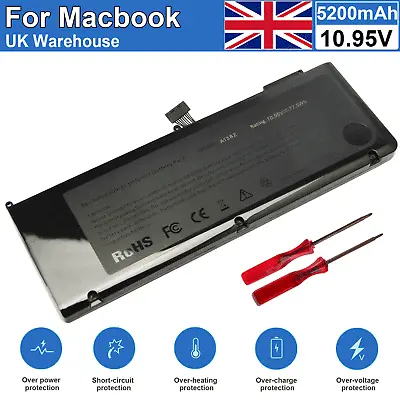 Battery For Apple MacBook Pro 15  Inch A1382 A1286 Early2011 -Mid 2012 10.95V UK • £32.99