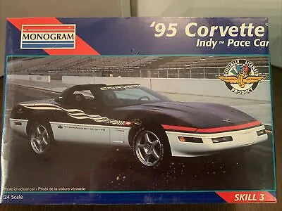 '95 CORVETTE INDY PACE CAR 1/24 Scale MONOGRAM Model Kit C4 Chevrolet SEALED • $29