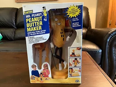 Vintage 1996 Planters Peanuts Mr. Peanut Peanut Butter Maker Rare New • $250