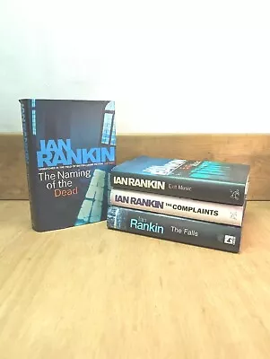 IAN RANKIN Bundle - 4 X Hardback Bundle - Includes Signed Copy Of  Exit Music   • £14.99