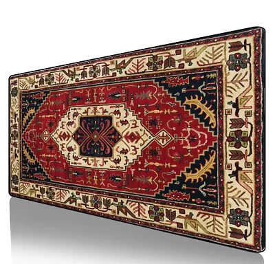 Persian Carpet Mouse Pad Lock Edge Computer Desk Keyboard Mice Mat Rug Gaming  • $11.93