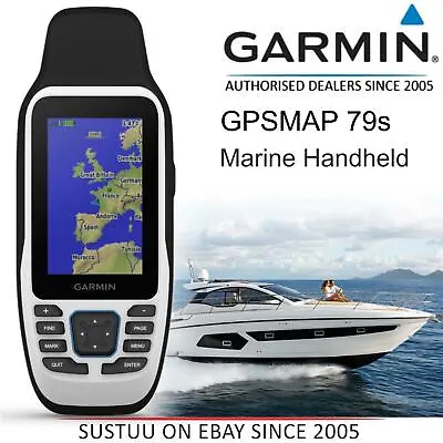Garmin GPSMAP 79s Marine Floating Handheld With Worldwide Basemap│COMPASS│IPX7 • £313.50