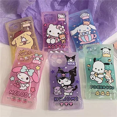 Cute Candy Hello Kitty Clear Case Cover For IPhone 14 Pro Max 13 12 11 XS XR 7 8 • $13.99