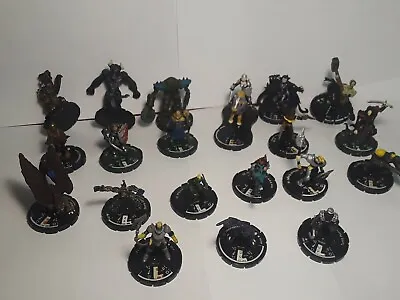 20 Rare Mage Knight Miniature LOT Figure Hero Monster Dungeon Dragon Pathfinder • $25.49