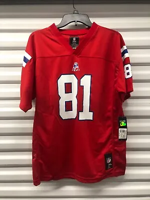 Aaron Hernandez  New England Patriots Red  NFL Jersey - Youth XLarge • $44.99