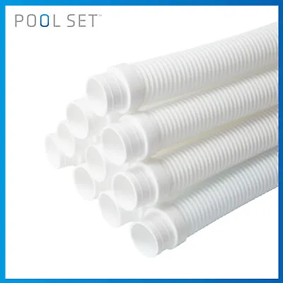 Pool Set Pool Cleaner Hose White 10 X 1m Zodiac Baracuda Generic 10m Hoses • $54.28
