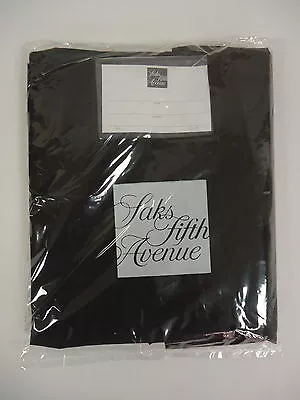 Saks Fifth Ave 42   Dress Suit Coat Garment Storage Travel Bag NEW SEALED BLACK • $8.99