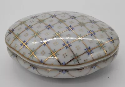 Limoges Porcelain Trinket Box • £11.95